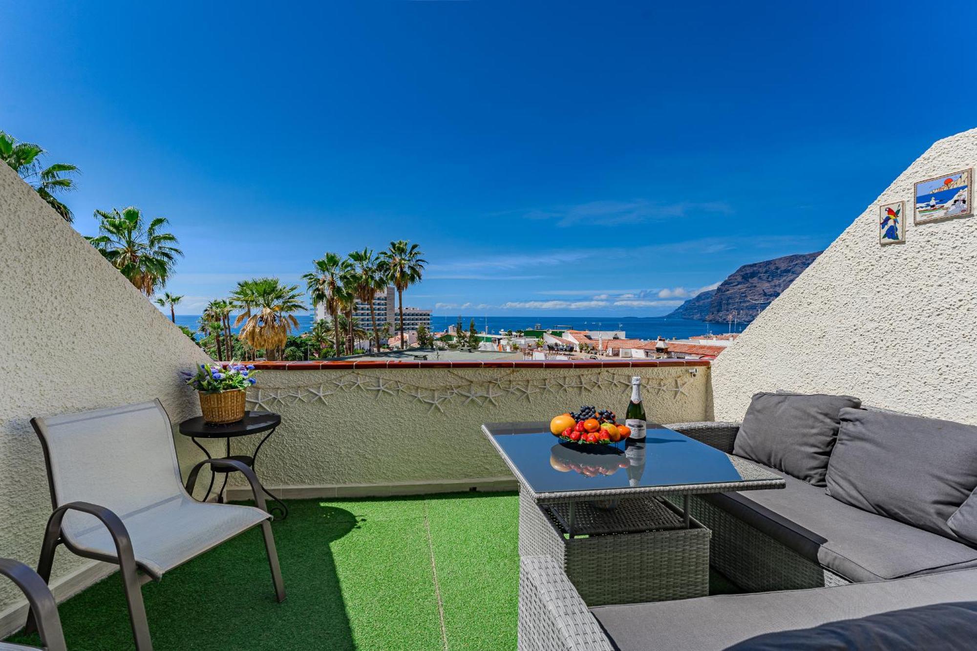 2Bedroom Losgigantes Amazing View Free Parking Fibre Acantilado de los Gigantes Bagian luar foto