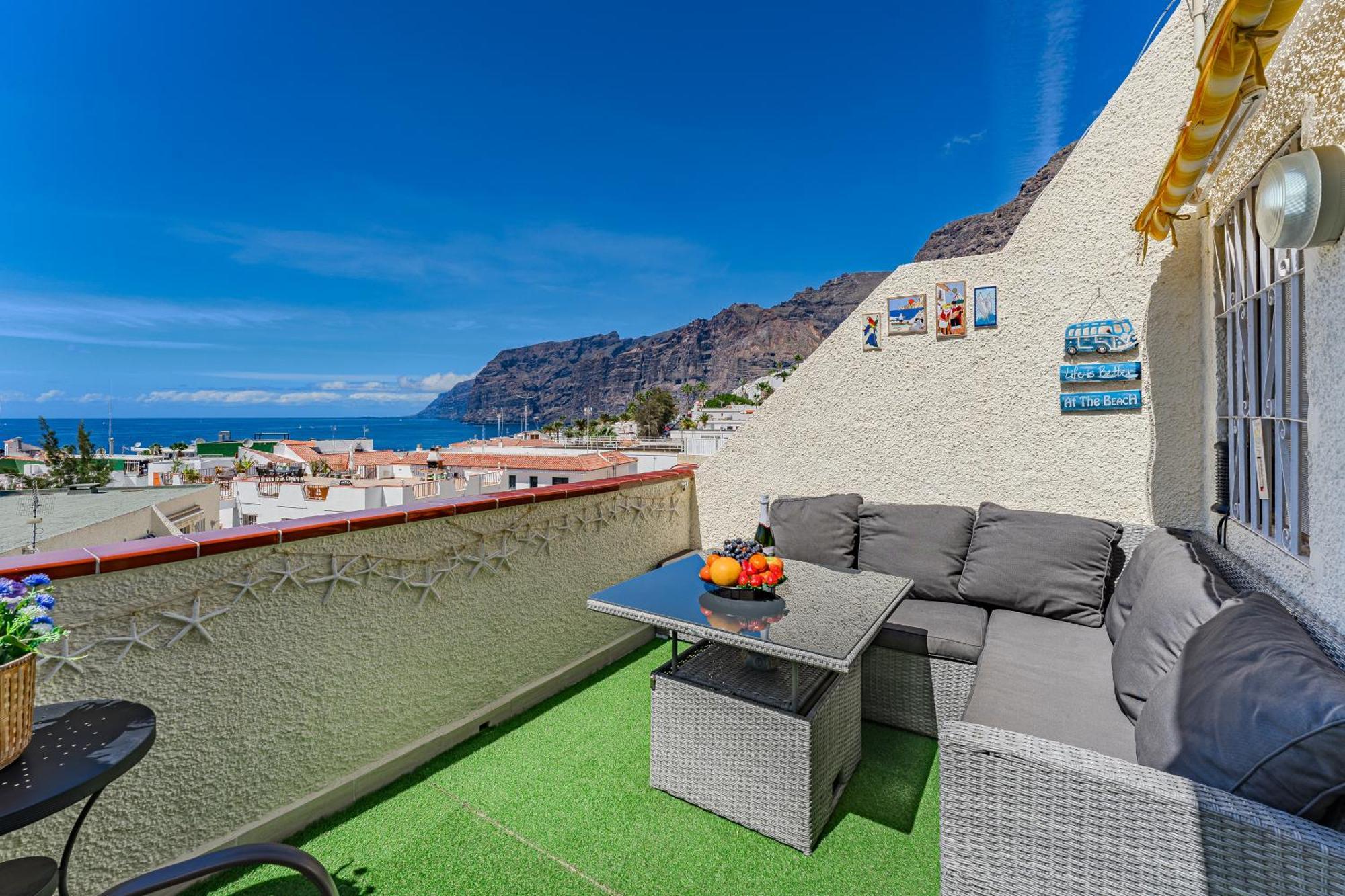 2Bedroom Losgigantes Amazing View Free Parking Fibre Acantilado de los Gigantes Bagian luar foto